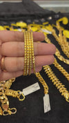 Bangles Gold Plated size 22 (24K) D10