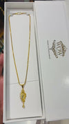 1.5g chain with pendant 18 size D21