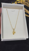 CHAIN PENDANT-18(24K Gold Plated) D69
