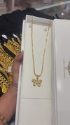 1.5g chain with pendant 24size D38
