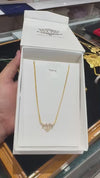 CHAIN PENDANT-18(24K Gold Plated) D67