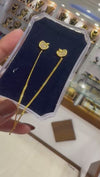 SueSuta Earring-24K(Gold Plated)D1