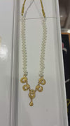 Pearl tie Chain Pendant D24