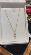 CHAIN PENDANT-18(24K Gold Plated) D61