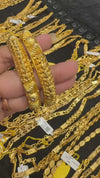 Bangles Gold Plated size 22 (24K)