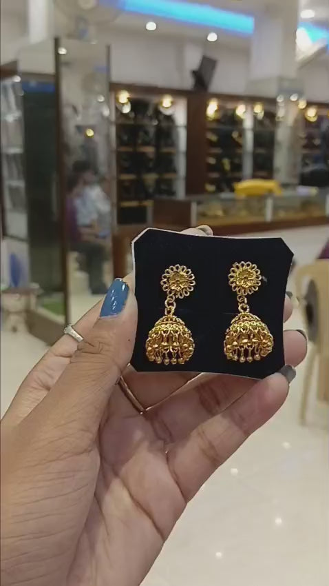 Jhumka-24K(Gold Plated)D10