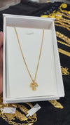 CHAIN PENDANT-18(24K Gold Plated) D70